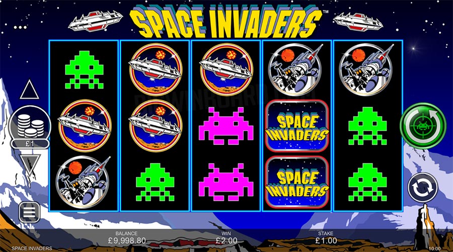 Space Invaders slot